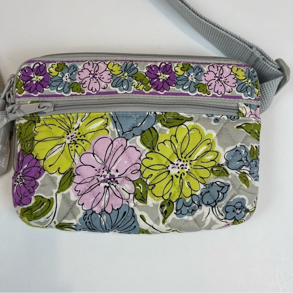 Vera Bradley Watercolor Floral Quilted Belt Bag Crossbody - Picture 4 of 15